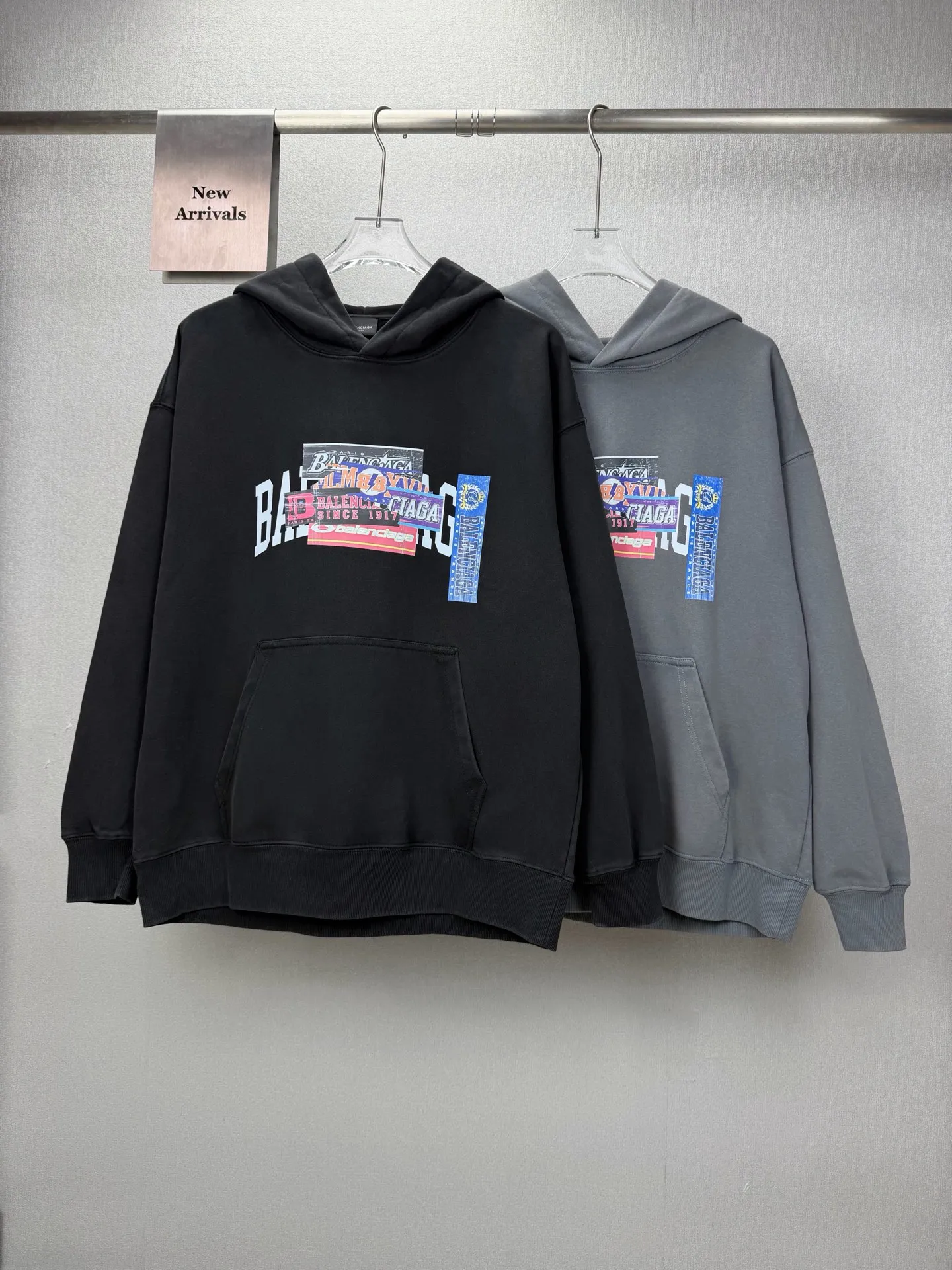 2026New Arrival 🔥 🔥 🔥 Same Style Quality😘😘 430g Versatile 👍 ：Black、Gray Size：S-XL